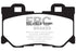 EBC 08-13 Infiniti FX50 5.0 Yellowstuff Rear Brake Pads