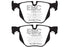 EBC 10-14 BMW X5 3.0 Turbo (35) Redstuff Rear Brake Pads