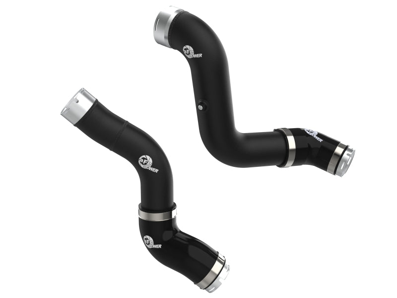 aFe 23-25 GM Colorado/Canyon L4-2.7L BladeRunner Aluminum Hot and Cold Charge Pipe Kit - Black
