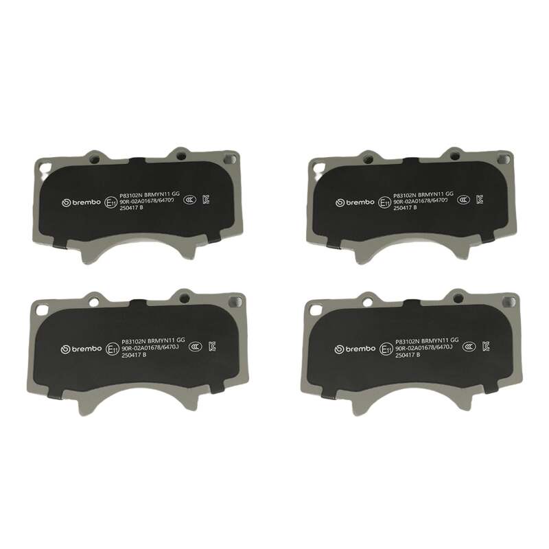 Brembo 03-24 Toyota 4Runner NAO Prime Ceramic OE Equivalent Pad - Front