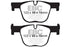 EBC 2017+ BMW 430 Coupe/Gran Coupe (F32/F33/F36) Bluestuff Rear Brake Pads