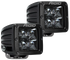 Rigid Industries D-Series Midnight Edition - Spot - Set of 2