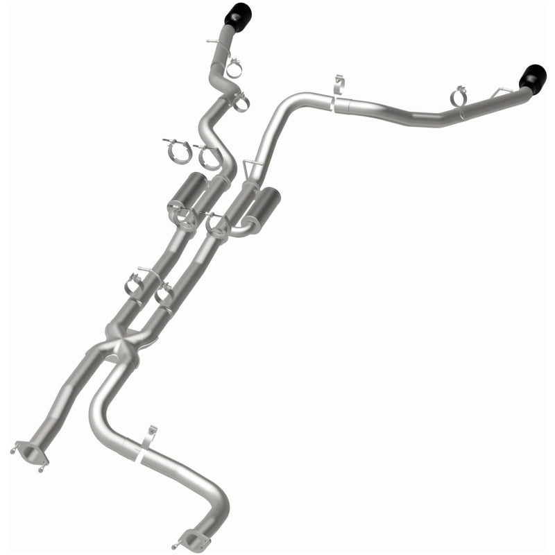 MagnaFlow 21-24 RAM 1500 TRX SPEQ Series Cat-Back Performance Exhaust System w/ Black Chrome Tips