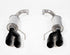 Roush 18-25 Mustang GT Black Tip Axle Back Exhaust