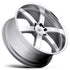 BR PONDORA 24X10 6X139 +25 112 SLV MCH