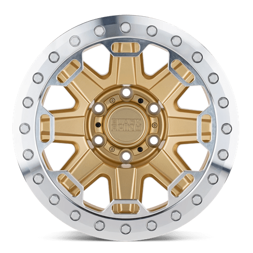 BR RIFT BL 17X8.5 5X114 -38 71 M-GLD MCH