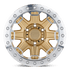 BR RIFT BL 17X8.5 5X114 -38 71 M-GLD MCH