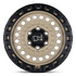 BR SENTNL 17X8.5 6X120 -10 67 D-SAND BLK