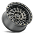 BR SHRE 18X9.5 5X127 -18 71 M-BLK DDT