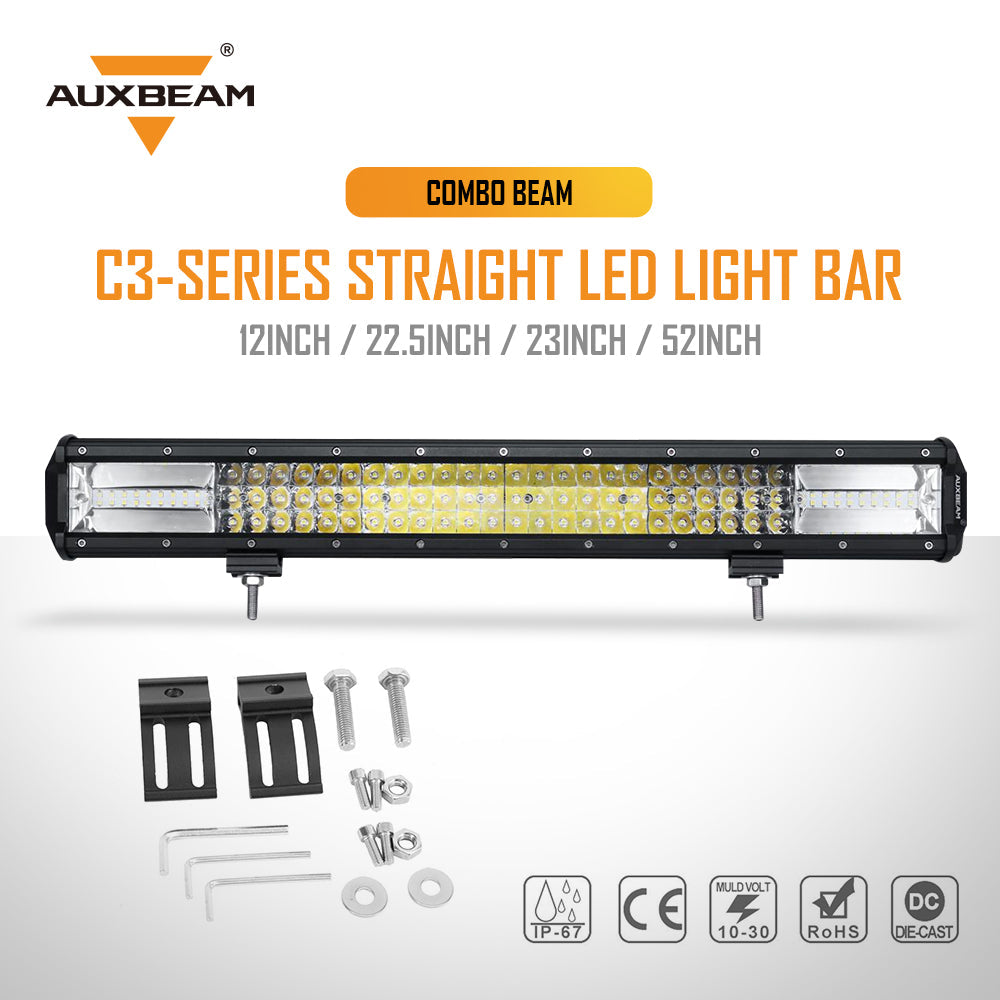 C3-SERIES STRAIGHT COMBO BEAM LED LIGHT BAR