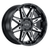 BRRSH 18X9.5 6X120 G-BLK-MILL 12MM