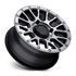 LA PAZ UTV 15X7 4X110 +36 80 S-BLK MCH