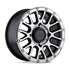 LA PAZ UTV 15X7 4X136 +51 106 S-BLK MCH