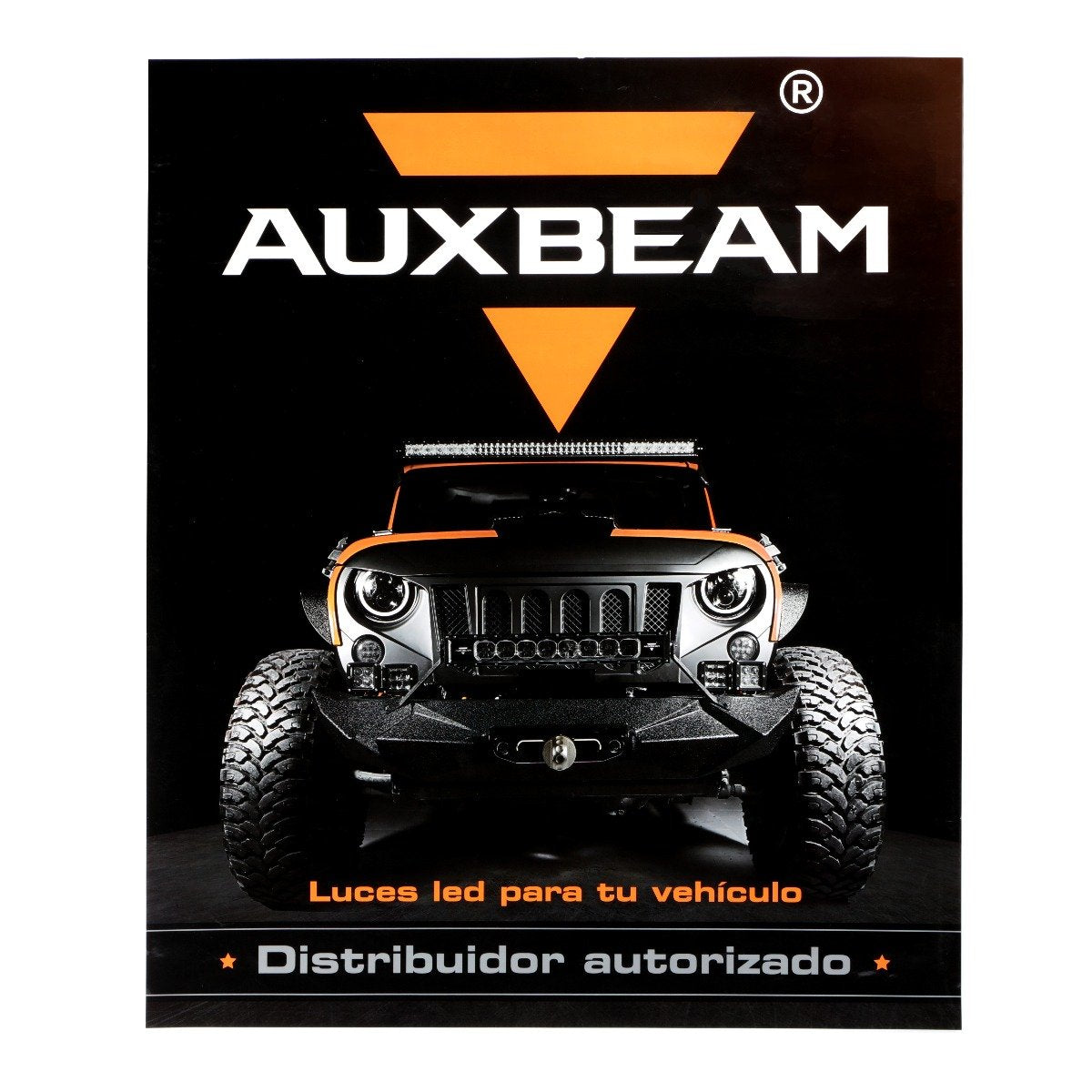 Auxbeam Promotion Poster (Spanish)