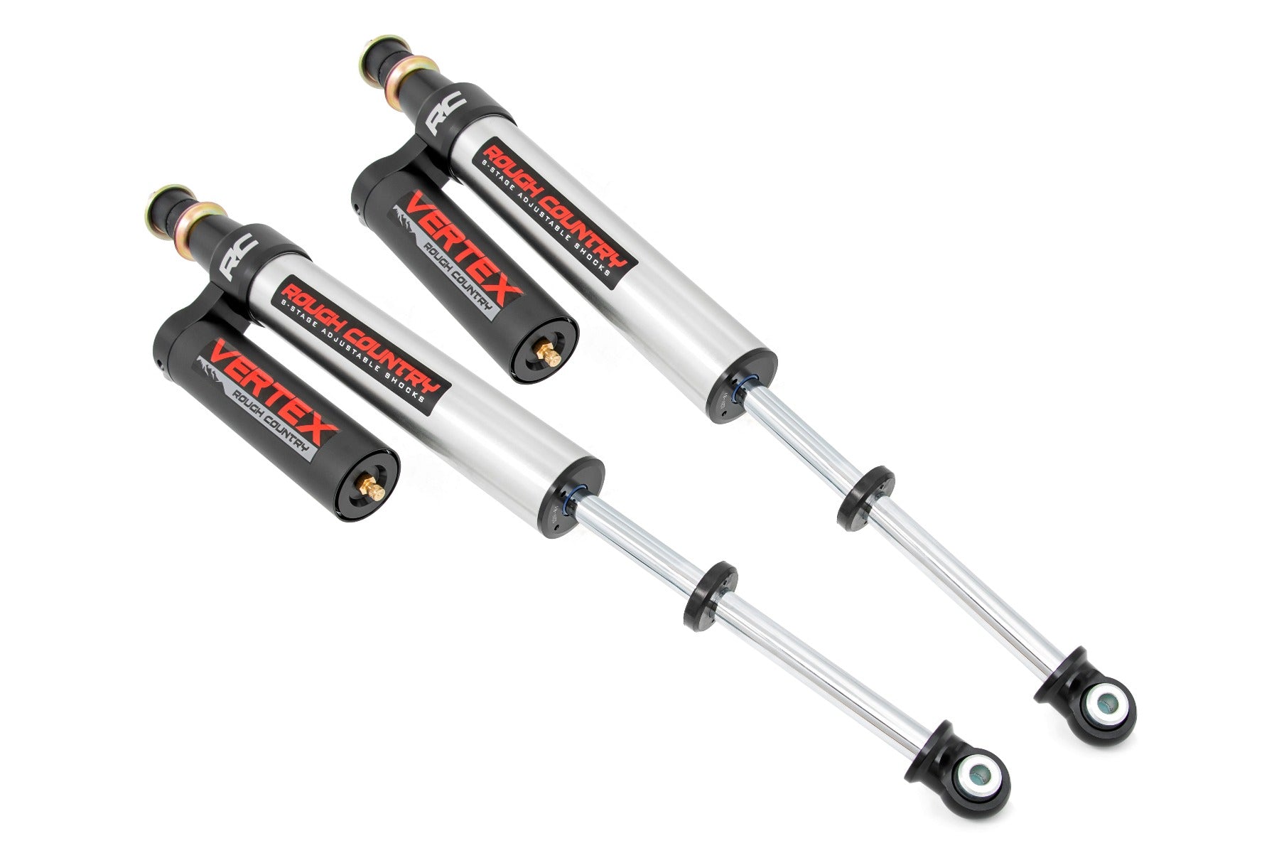 Rough Country TOYOTA REAR ADJUSTABLE VERTEX SHOCKS (07-21 TUNDRA 2WD/4WD | FOR 6IN LIFTS) 699013
