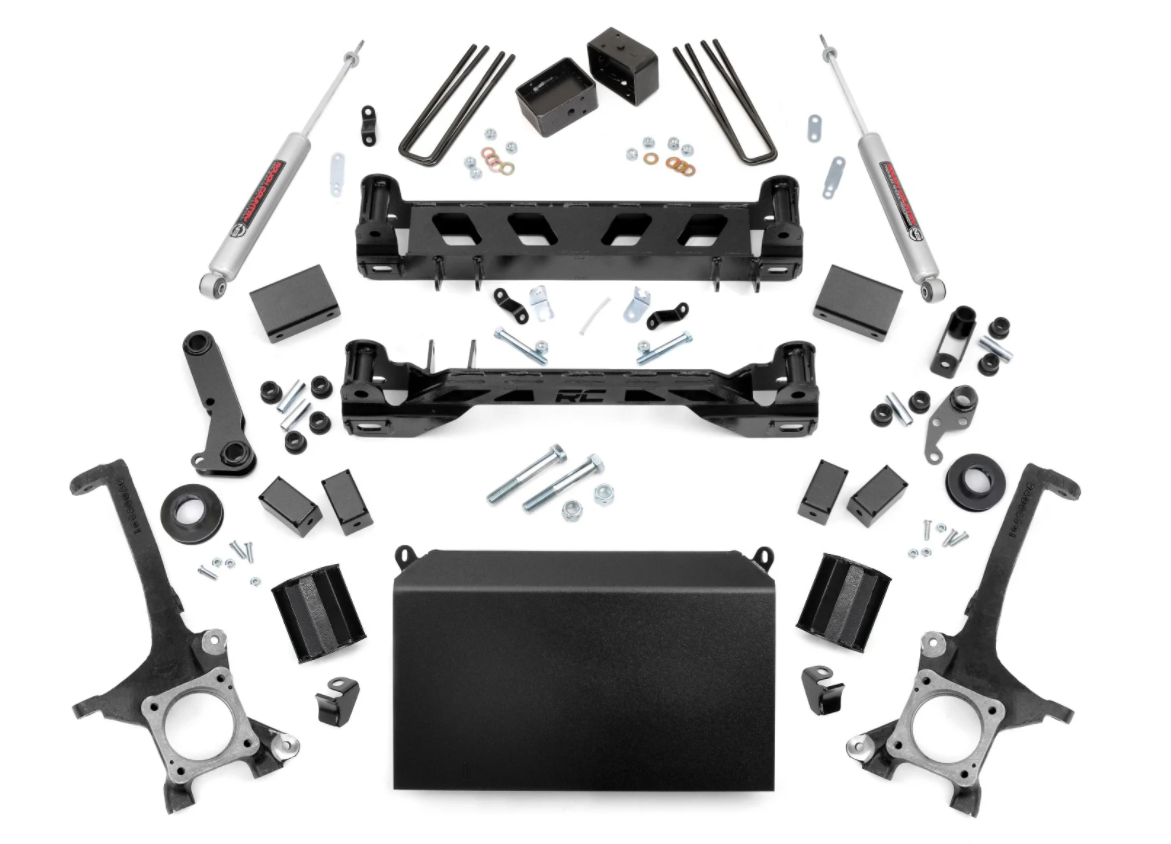 ROUGH COUNTRY SPACER/N3 6 INCH LIFT KIT | TOYOTA TUNDRA 2WD/4WD (2007-2015) 75430