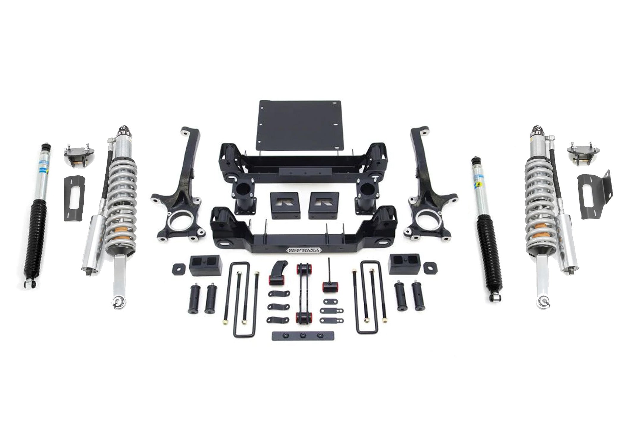 Readylift 8" Lift Kit with Bilstein rear shocks and Bilstein 8125 Coilovers for 07-2021 Tundras